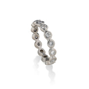 Todd Reed ring in Palladium, and silver breakout diamonds (~1.1ct)